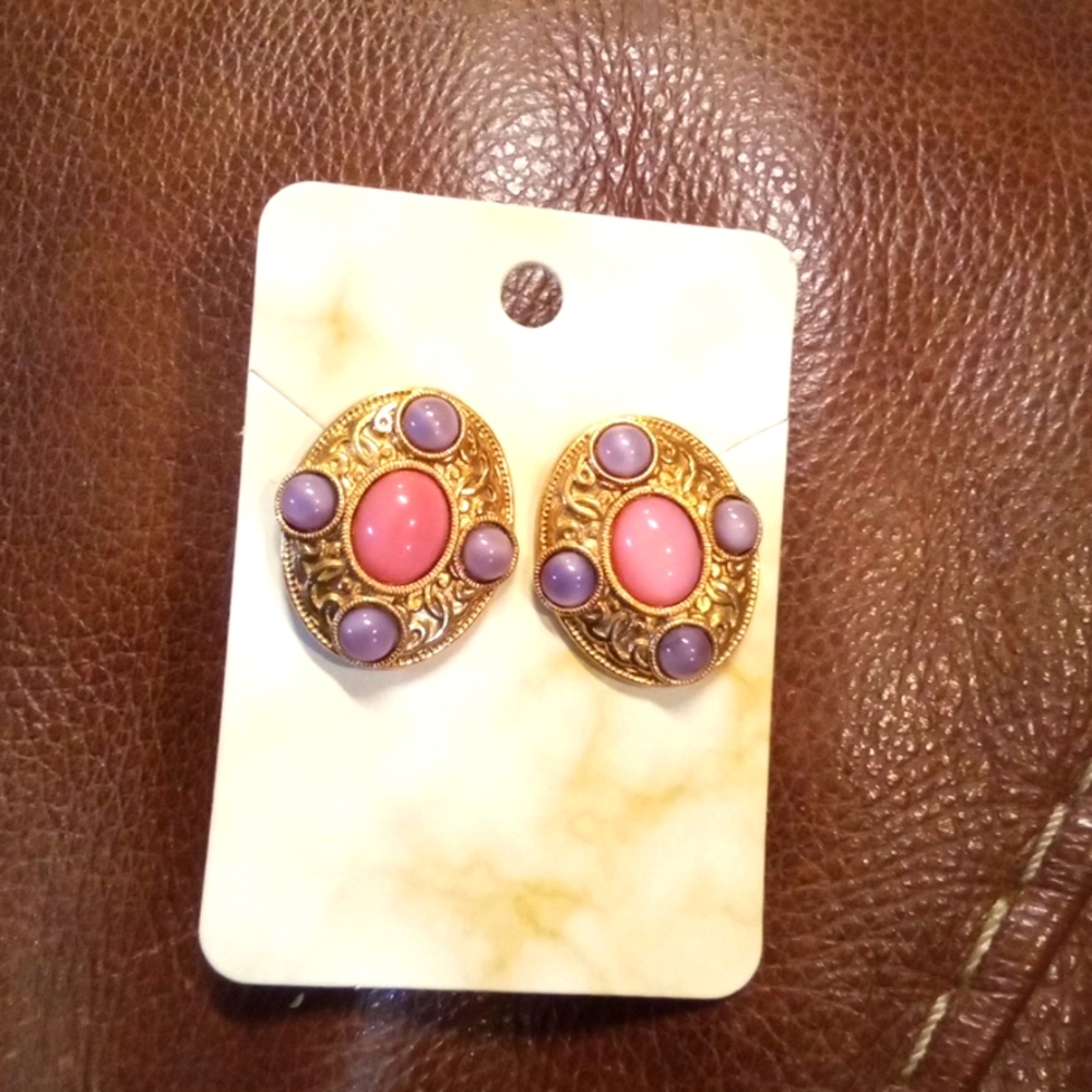 Vintage celtic style earrings
